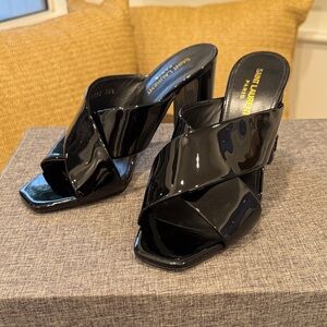 Saint Laurent Patent Sandals
